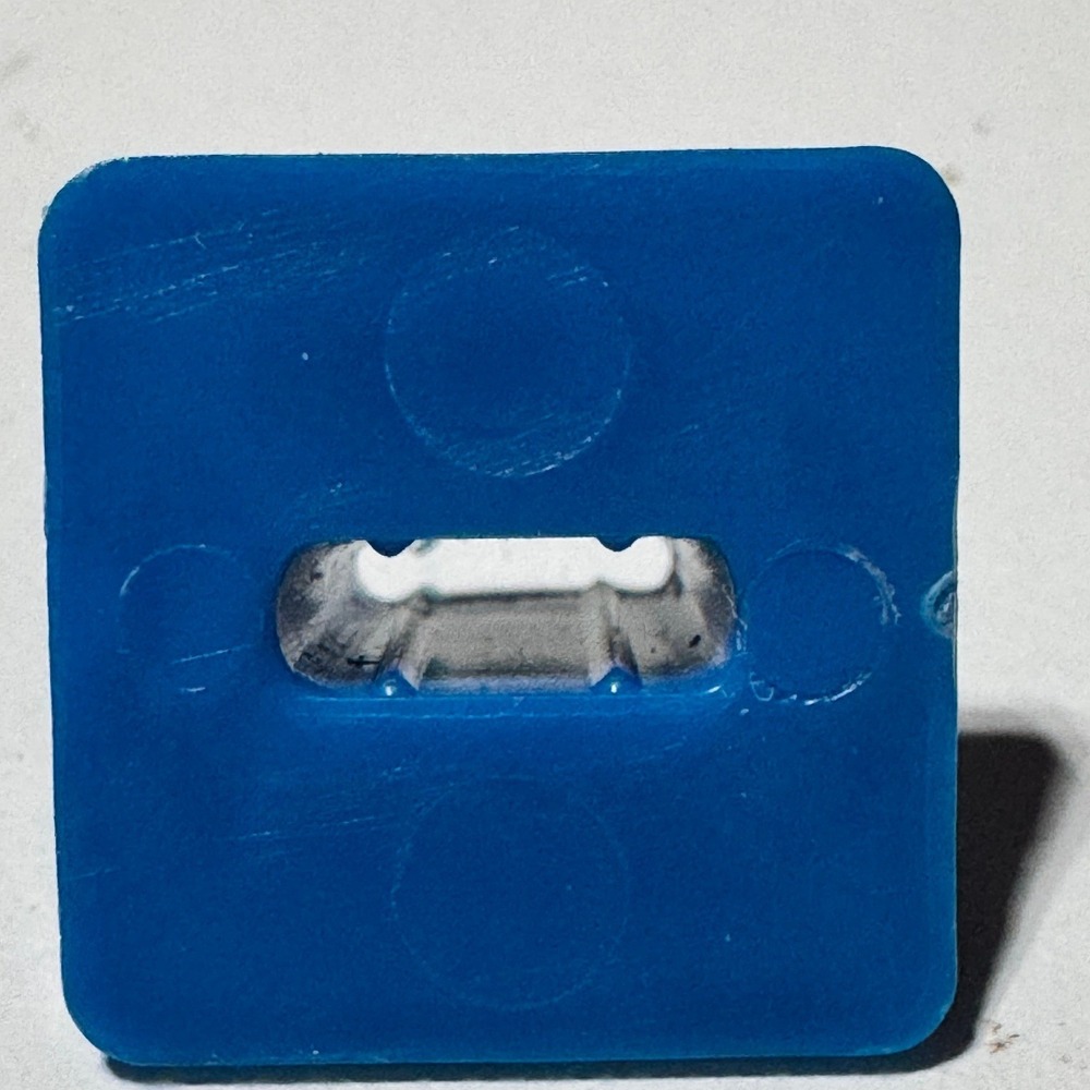 Fiskars Interchangeable Rubber Stamp Set Red Icons Symbols with Blue Base Lot - Picture 15 of 16